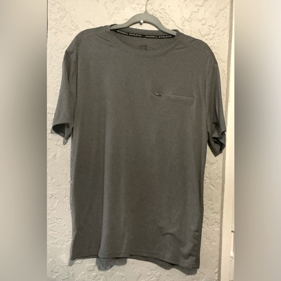 Russell Athletic Gray Short Sleeve Tee - Picture 1 of 8